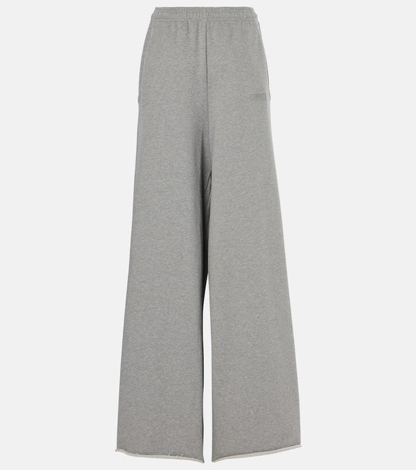 Vetements Oversized cotton-blend jersey sweatpants