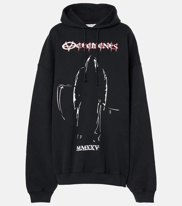 Vetements Printed cotton jersey sweatshirt