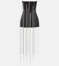 Victoria Beckham Chain-detail corset top