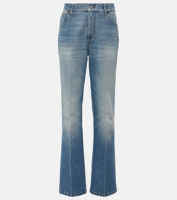 Victoria Beckham Faded straight jeans | LYBSTORE