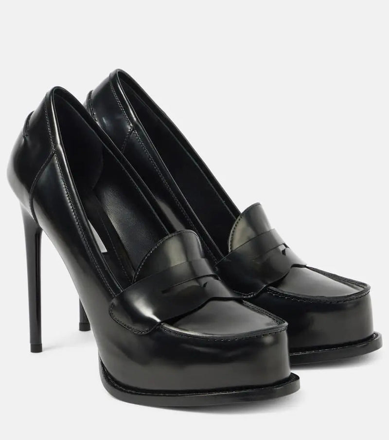 Victoria Beckham Leather loafer pumps