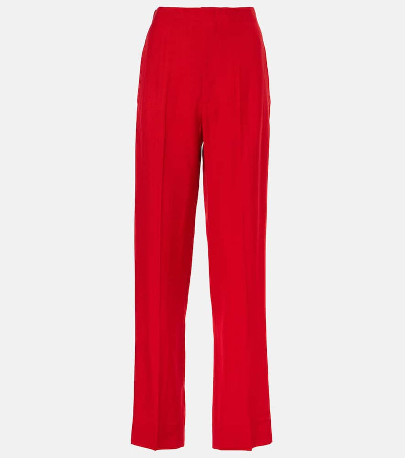 Victoria Beckham Mid-rise tapered pants