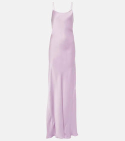 Victoria Beckham Satin gown | LYBSTORE