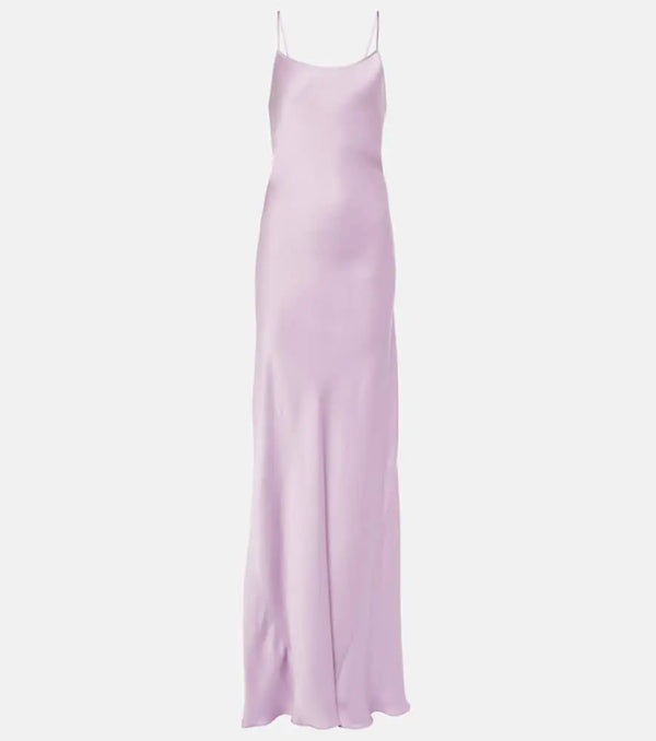 Victoria Beckham Satin gown | LYBSTORE