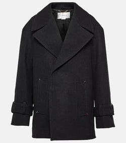 Victoria Beckham Wool-blend pea coat | LYBSTORE