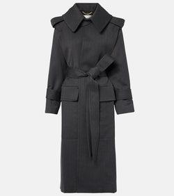 Victoria Beckham Wool-blend trench coat