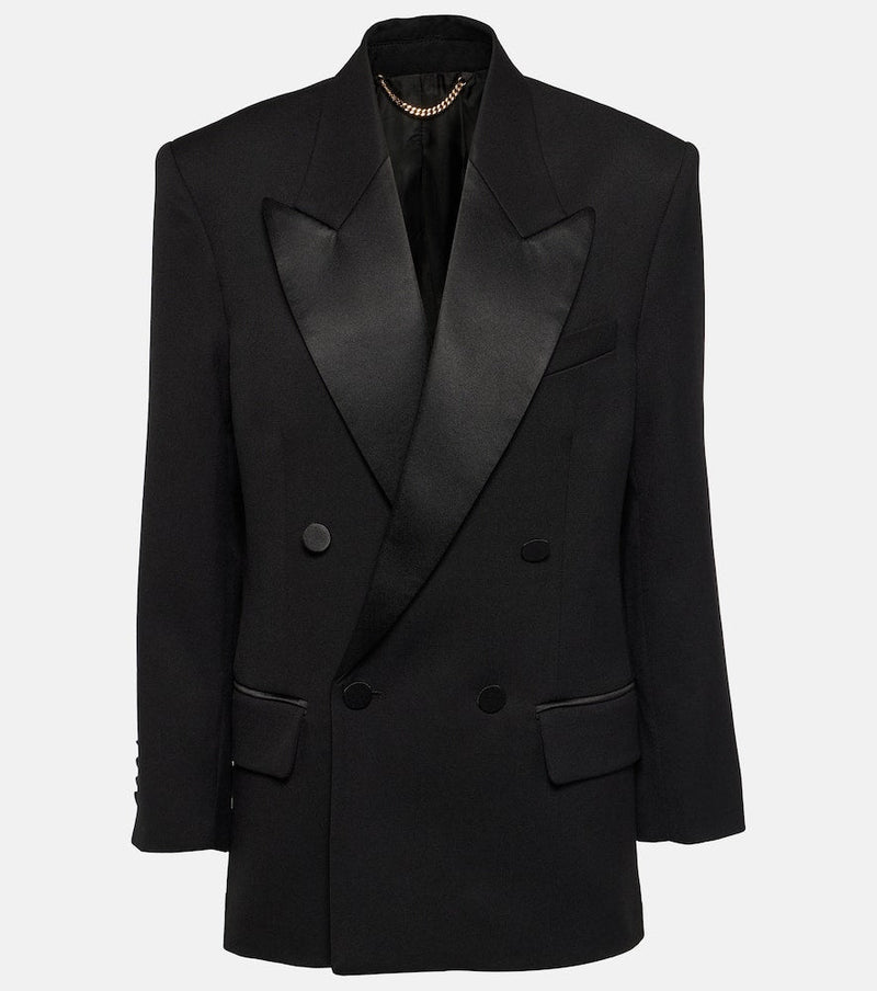 Victoria Beckham Wool-blend tuxedo jacket | LYBSTORE