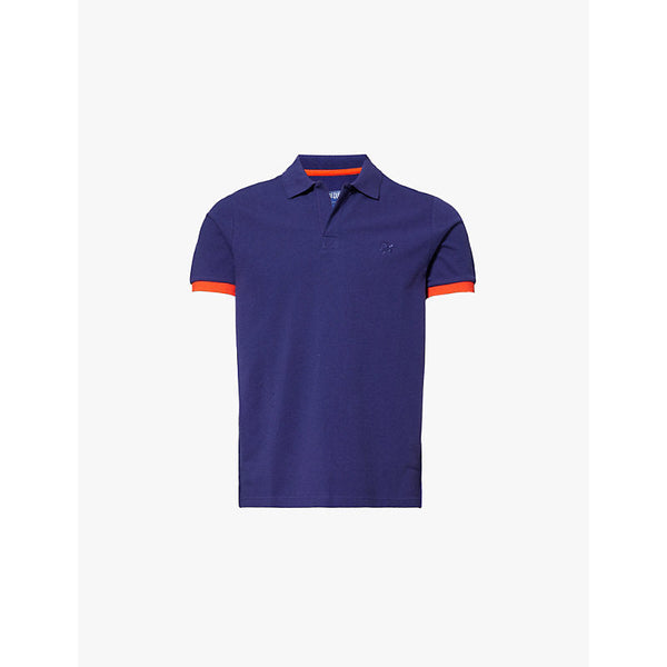 Mens Vilebrequin Palatin short-sleeved organic-cotton-piqué polo shirt