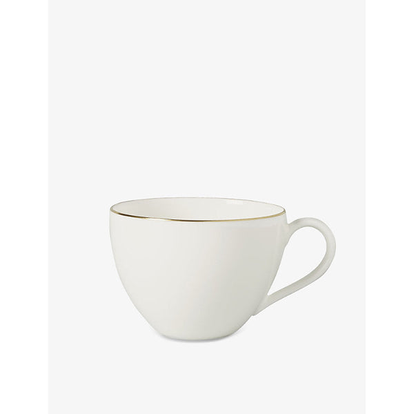 Villeroy & Boch Anmut Gold bone-porcelain coffee cup 8.8cm