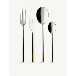 Villeroy & Boch Ella gold-plated stainless steel cutlery 70-piece set