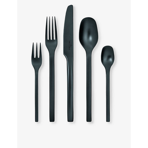 Villeroy & Boch Manufacture Rock 20-piece stainless-steel cutlery set