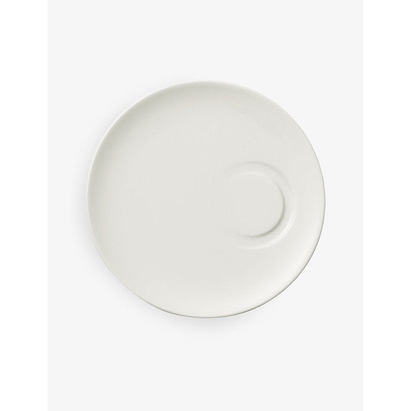 Villeroy & Boch MetroChic Blanc bone-porcelain saucer 14.2cm