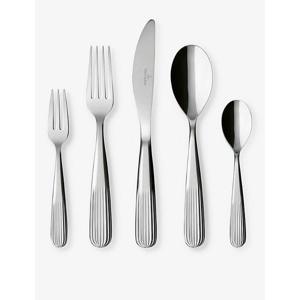 Villeroy & Boch Rose Garden stainless-steel cutlery set of 30