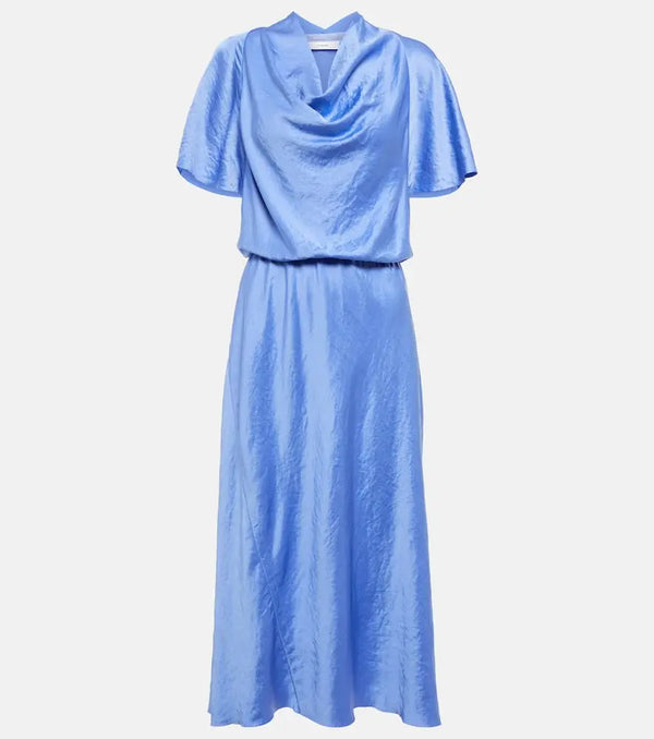 Vince Cowl neck midi dress | LYBSTORE