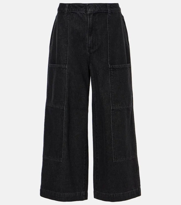 Vince Cropped wide-leg jeans | LYBSTORE