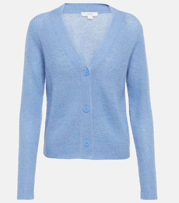 Vince Mohair and wool-blend cardigan | LYBSTORE