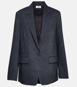 Vince Pinstripe flannel blazer