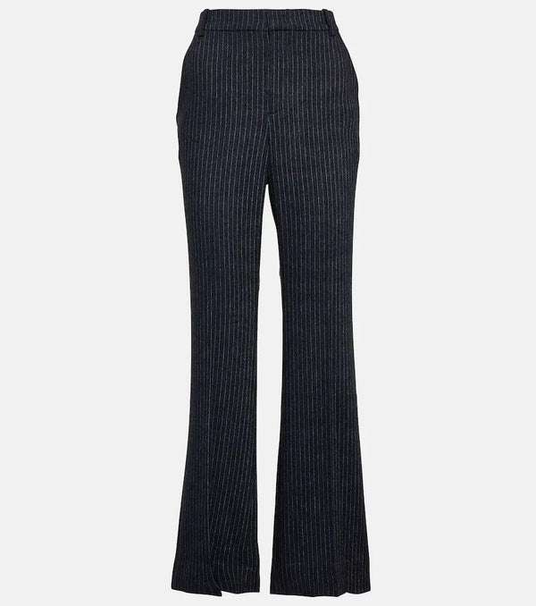 Vince Pinstripe flannel straight pants | LYBSTORE