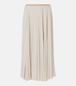 Vince Pleated midi skirt