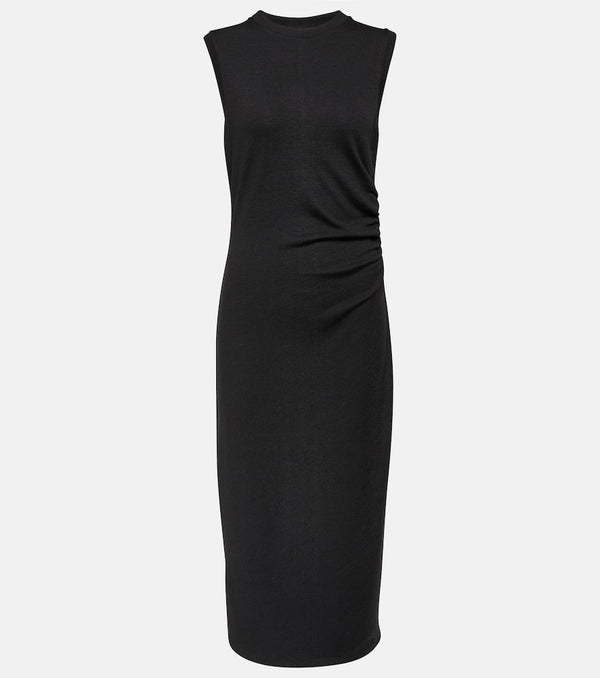 Vince Ruched midi dress