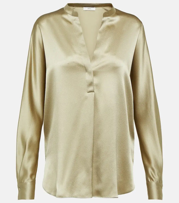 Vince Silk satin blouse | LYBSTORE