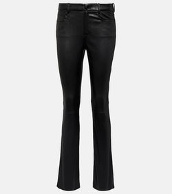 Vince Slim leather pants