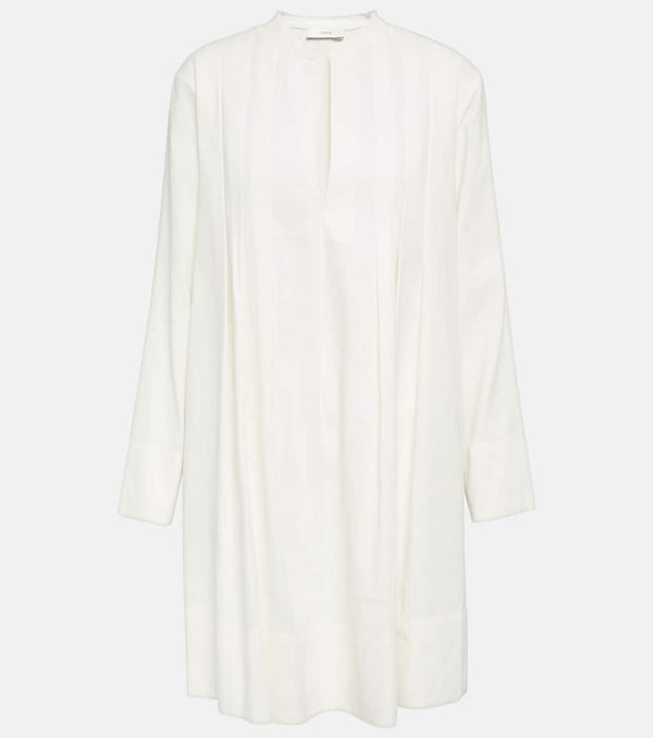 Vince Trapeze linen-blend minidress