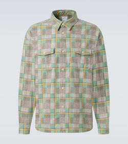 Visvim Pioneer plaid cotton flannel shirt