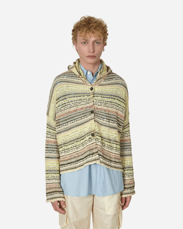 Vitelli Warp Hooded Cardigan Light Sand