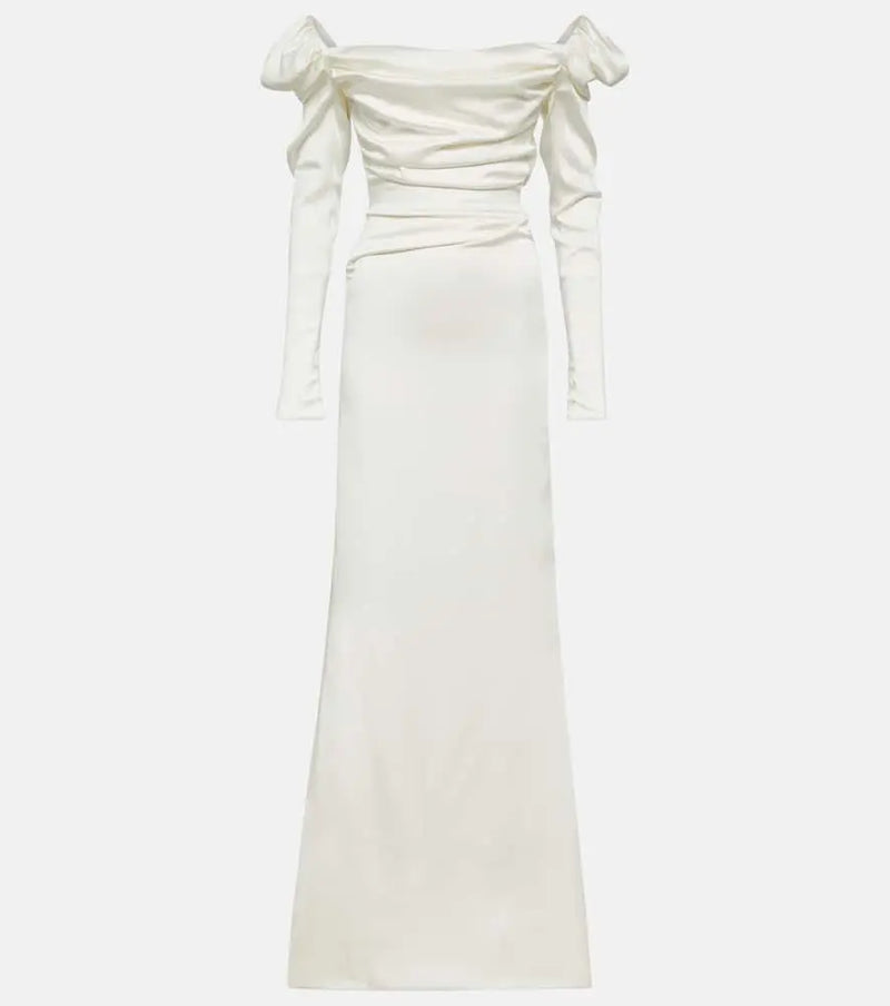 Vivienne Westwood Bridal Astral crêpe satin gown | LYBSTORE