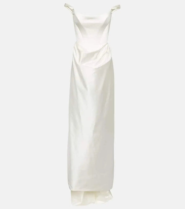 Vivienne Westwood Bridal Camille satin gown | LYBSTORE