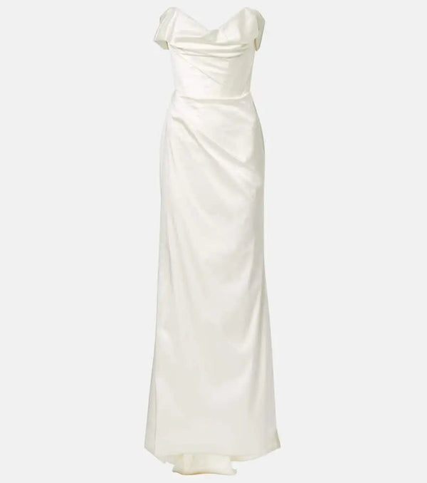 Vivienne Westwood Bridal Nova Cora satin gown | LYBSTORE