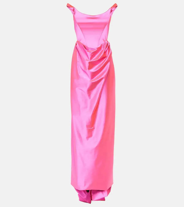 Vivienne Westwood Camille satin gown | LYBSTORE