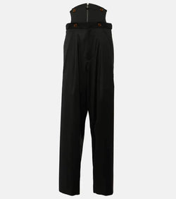 Vivienne Westwood Corset wool tapered pants | LYBSTORE