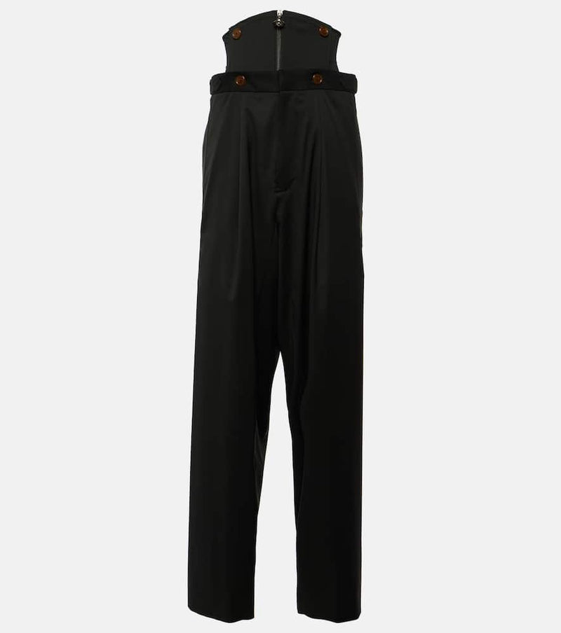 Vivienne Westwood Corset wool tapered pants