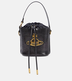 Vivienne Westwood Daisy Small leather bucket bag | LYBSTORE