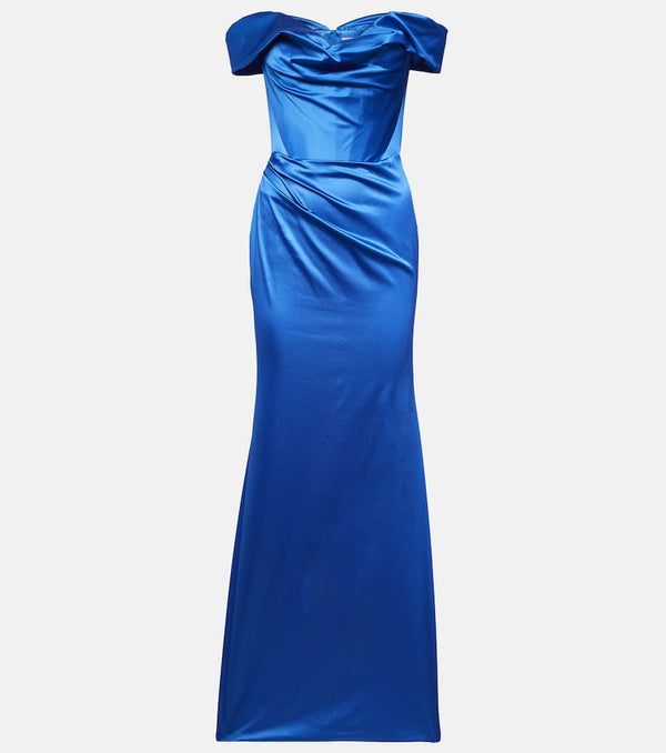 Vivienne Westwood Draped satin gown