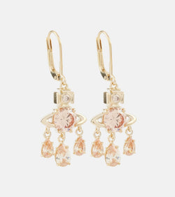 Vivienne Westwood Joaquina crystal-embellished drop earrings