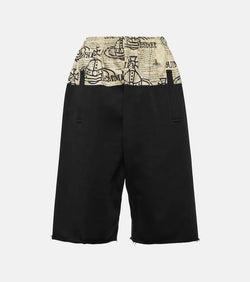 Vivienne Westwood Kung Fu printed cotton shorts