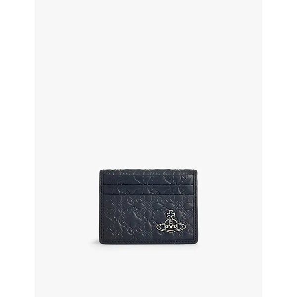 Vivienne Westwood Logo-plaque leather card holder | Vivienne Westwood