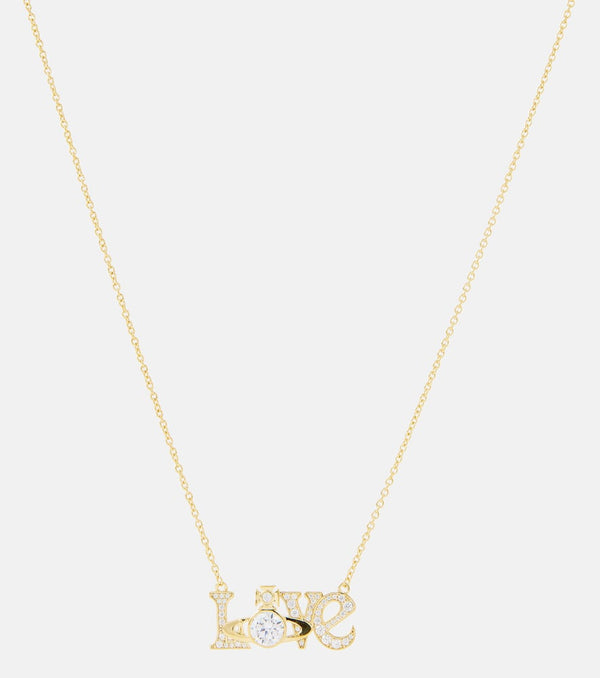 Vivienne Westwood Roderica crystal-embellished necklace