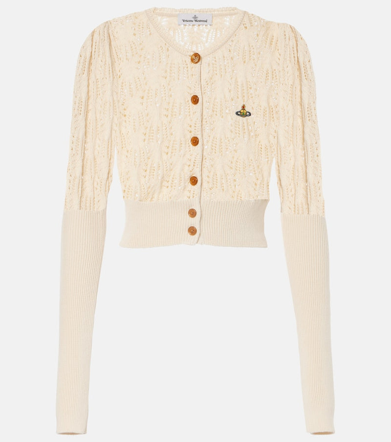 Vivienne Westwood Samantha cotton and cashmere cardigan