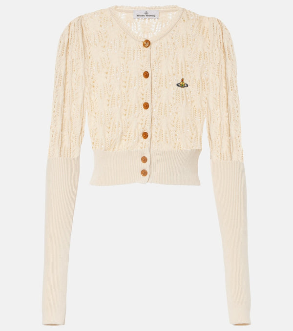 Vivienne Westwood Samantha cotton and cashmere cardigan