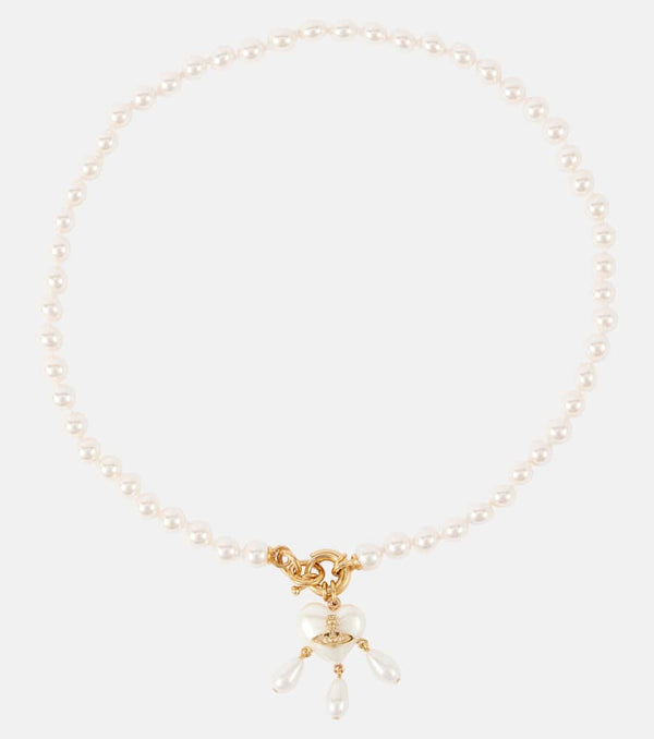 Vivienne Westwood Sheryl faux pearl gold-plated necklace