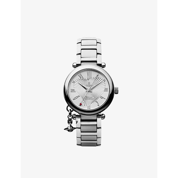 Vivienne Westwood Watches VV006SL Orb stainless-steel quartz watch