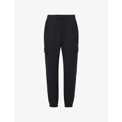 Womens Vuori Boyfriend Cargo patch-pocket stretch-woven jogging bottoms