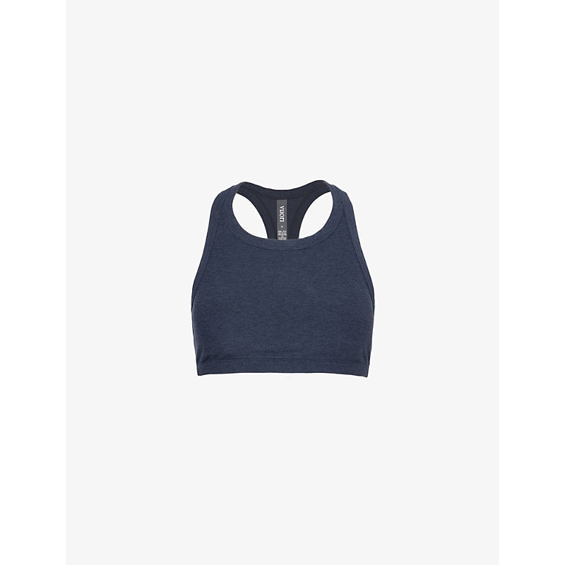 Womens Vuori Elevation Racer scoop-neck stretch-woven bra