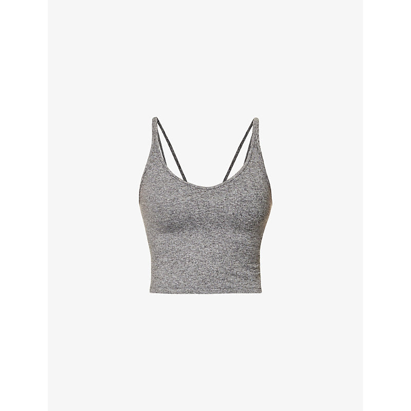 Vuori Performance fitted recycled polyester-blend top | LYBSTORE