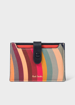 Paul Smith Women's 'Swirl' Card Holder Multicolour