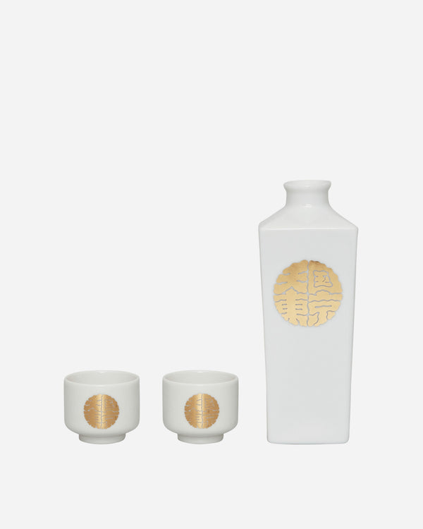 WACKO MARIA Sake Bottle and Cup White